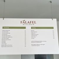 Menü  at Falafel Kitchen  in Mainz