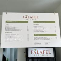 Menü at Falafel Kitchen  in Mainz