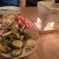 Fondue for Two (included Apple, Baguette, Roasted Carrots, Maple Sausage, Roasted Potatoes) at Nectaris in Portland