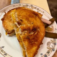 Grilled cheese  at Nectaris in Portland