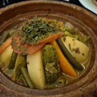 Vegetarian tajine at Le 20 Restaurant  in Agadir
