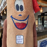 Mascot!  at Het Kroket Loket - Kiosk in Rotterdam