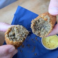 Truffle mushroom at Het Kroket Loket - Kiosk in Rotterdam