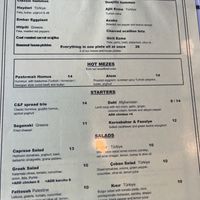 Menu waiter was able to help us select vegan options  at Clay & Fire in Kansas City