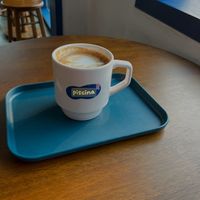 Lovely latte   at Piscina - 피시나 in Busan