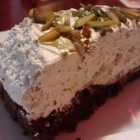 Pistachio torte at Kaspar Hauser in Ansbach