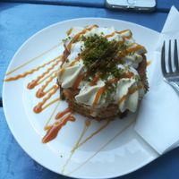 Pistazientörtchen, sehr sehr lecker at Kaspar Hauser in Ansbach