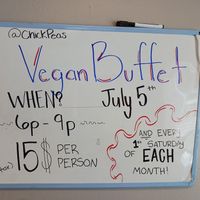 It's official! at Chickpeas Mediterranean Grill in Mobile