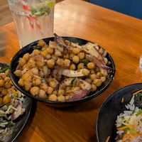 Chickpea fry at The Coconut Island in Brighton