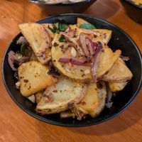 Potato fry at The Coconut Island in Brighton