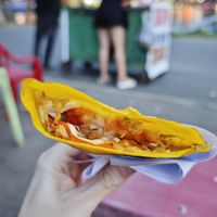 vegan rice paper at Vegan Rice Paper - Food Cart in Hoi An