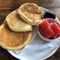 Pancake meal  at Pachamaya  in Chicanutz