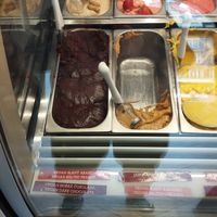 Vegan options are marked in red at Crème de la Crème - Stross in Prague