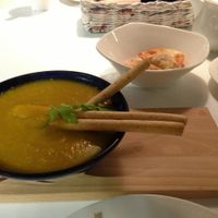 Pure pumpkin soup - Joe at Real Food 真食 in Penang