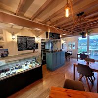 Bae Borth Deli Bar Inside. at Bae Borth Deli Bar in Porthmadog