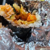 Vegetable gimbap at Riceby in Bolingbrook