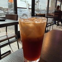 Thai tea  at Basil Vegan Thai & Sushi in Las Vegas