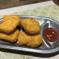 Soy nuggets   at Heyue Sukongjian in Puer