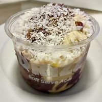 Coconut, banana, walnut açai   at Drizz Soft Serve Açai in Dubai