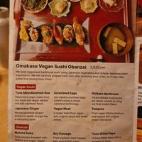  at Vegan Sushi Kyoto in Kyoto