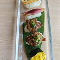 Extra sushis I've ordered - couldn't resist cuz they were really delicious! at Vegan Sushi Kyoto in Kyoto