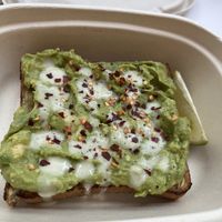 Avocado toast   at Avo in New York City