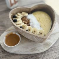 One of the granola bowls  at Bliss the Berry in Willemstad