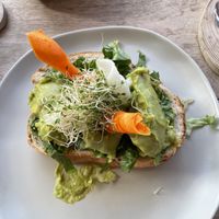 Avo smash  at Bliss the Berry in Willemstad