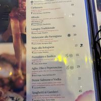 Menu 3  at Mi Familia Ristorante in Willemstad