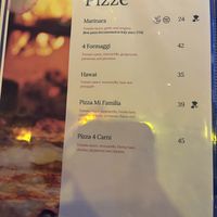 Menu 5  at Mi Familia Ristorante in Willemstad