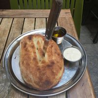 delicious bread at Nanuchka in Tel Aviv