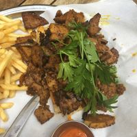 seitan at Nanuchka in Tel Aviv