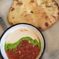 Dough Spinach & Tofu  at Nanuchka in Tel Aviv