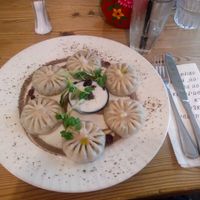 Truffle dumplings at Nanuchka at Nanuchka in Tel Aviv