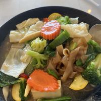 Lad Na  with vegetables & tofu  at Singha Thai in Slidell