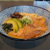 Vegan ramen, normal (not spicy). at Ramen Kafé in Umea