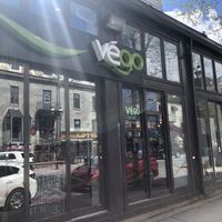 Outside at Resto Vego in Montreal