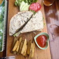 Lentil sandwich 🥪😍 at The Veg Restaurant - Nha hang Chay in Hanoi