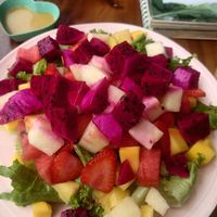 Great fruit salad at The Veg Restaurant - Nha hang Chay in Hanoi