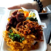 My take away vegan food at Cơm chay Từ Tam in Ho Chi Minh City