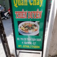 Name. Address. Phone number at Hủ Tiếu Chay Thiên Duyên in Ho Chi Minh City