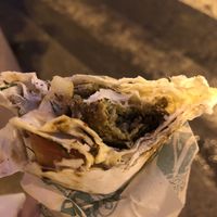 Indian falafel is the best for spicy food lovers 🌶  at Falafel King in St Petersburg