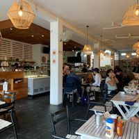 Really friendly staff with ok English if you need it  at Galapagos Deli in Puerto Ayora