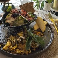 Tofu strapazzato, eccezionale!!  at MINT Cucina Fresca in Polignano A Mare