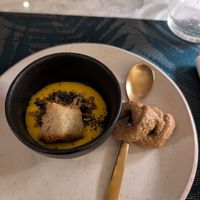 Pumpkin creme at MINT Cucina Fresca in Polignano A Mare