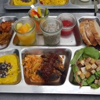 the vegan breakfast at Oben in Vienna