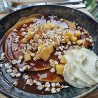 Pancakes at Oben in Vienna