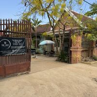 Outsidee  at The Caff in Battambang