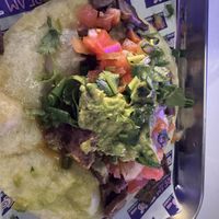 Vegan skirt steak taco, yum!!!  at The Dream Tacos in Lewisville