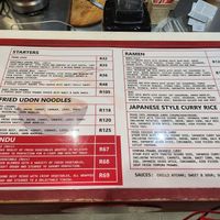 Tofu ramen at Bunka Ramen Bar - Mojo Market in Cape Town